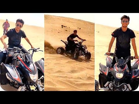 شاهد الفنان محمد عساف يفحّط في الصحراء