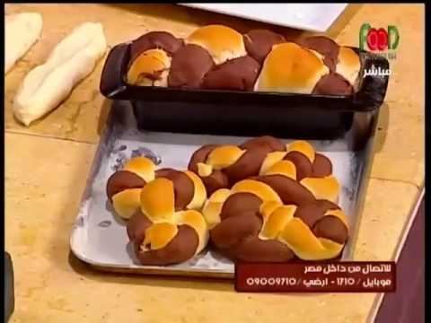 شاهد طريقة عمل  خبز بني بالكاكاو  كيكة المربي و جوز الهند 