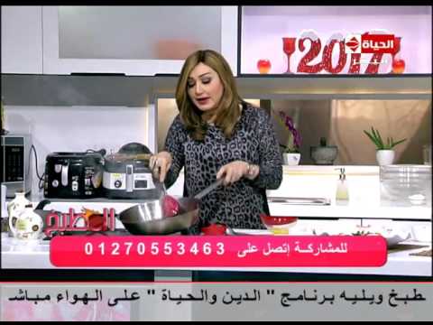 بالفيديو طريقة سهلة لتقديم وتزيين أرز صيني مقلي باللحم 